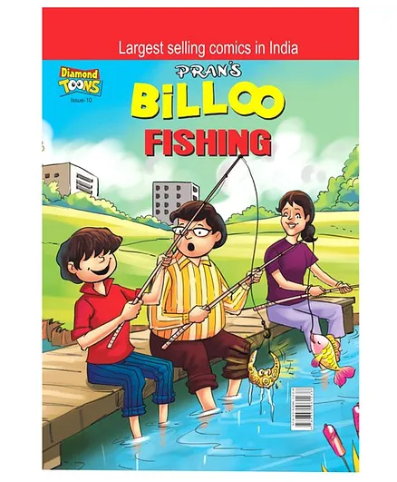 Billoo Fishing Comic Book - English