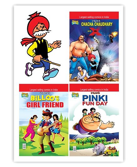 Chacha Billoo Pinki Combo 4 - English
