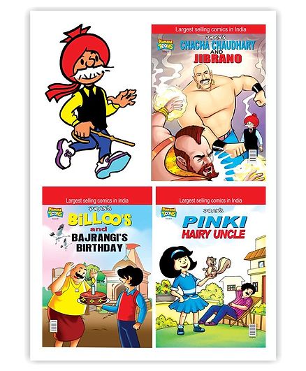 Chacha Billoo Pinki Combo 6 - English