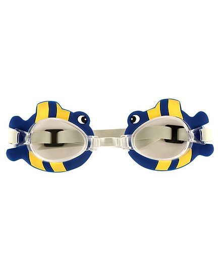 PASSION PETALS Anti-Fog Swimming Goggles Fish Design - Blue