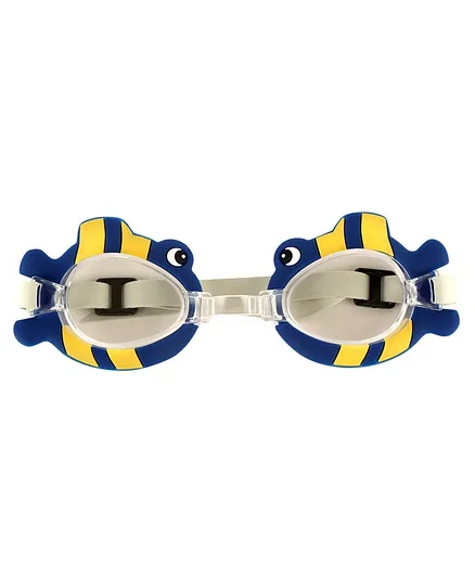 PASSION PETALS Anti-Fog Swimming Goggles Fish Design - Blue