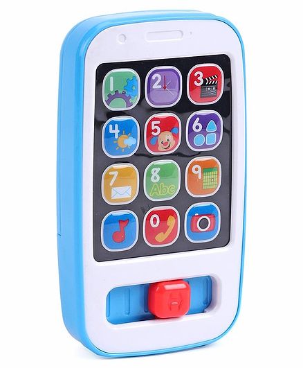 Fisher Price Kids Smart Phone - Blue