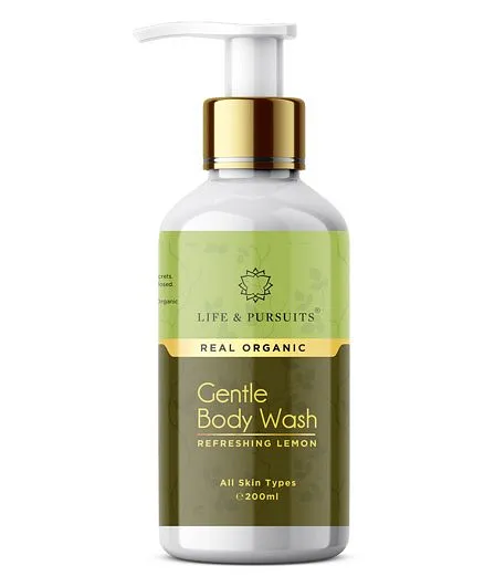 Life Pursuits Gentle Body Wash Refreshing Lemon Green - 200 ml