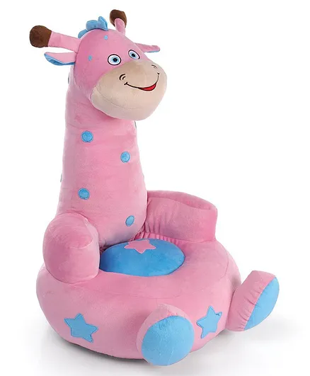 Benny & Bunny Giraffe Sofa Seat - Pink Blue