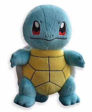 Pokemon Squirtle Plush Toy Blue Yellow - 23 cm