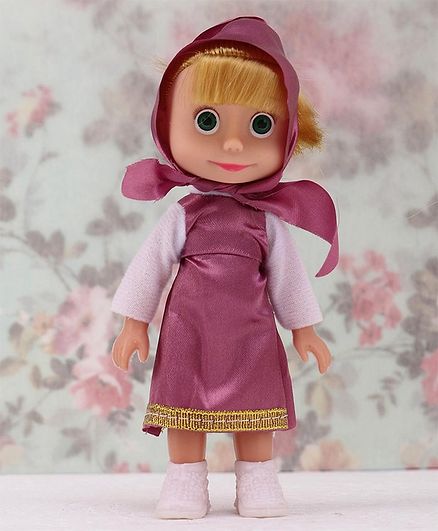 Masha And The Bear Toy Figure Pink - Height 15 cm
