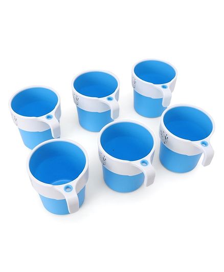 Kids Mug Blue Pack of 6 - 200 ml