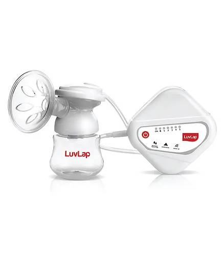 LuvLap Sunshine Electric Breast Pump White - 150 ml