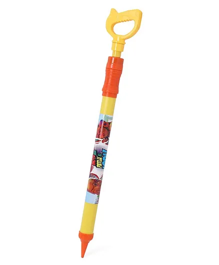 Motu Patlu Water Pichkari - Yellow Red