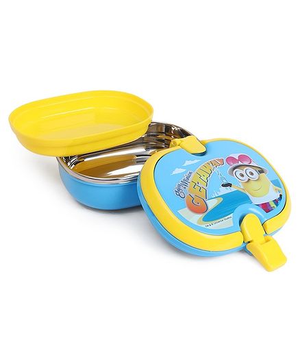 Minions Insulated Lunch Box Minions Getaway Print - Yellow Blue