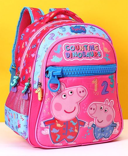 Peppa Pig School Bag Pink - 14 inches