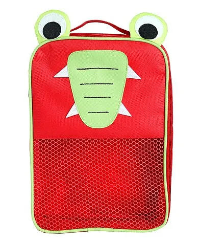 My Gift Booth Crocodile Design Multiutility Travel Bag - Red