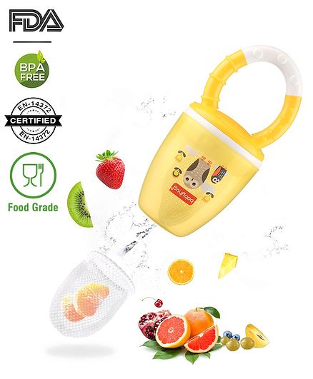 Babyhug Fruit And Food Nibbler - Yellow