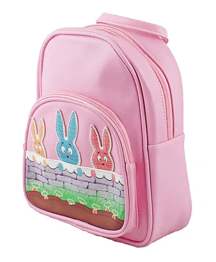 Kidofash Rabbit Patch Backpack - Pink