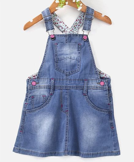 Memory life Girls Frock - Blue 12M