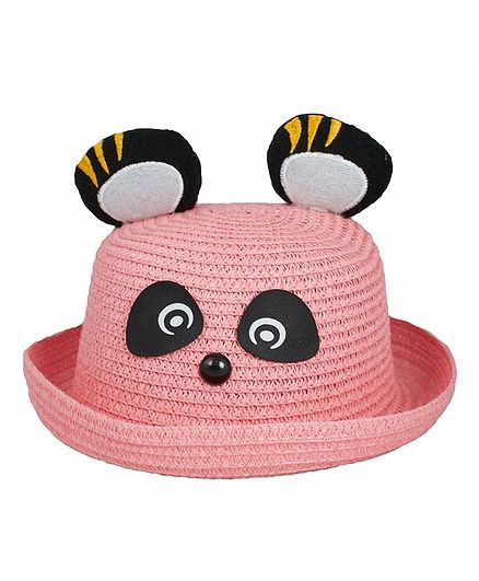 Kidofash Panda Design Hat - Pink