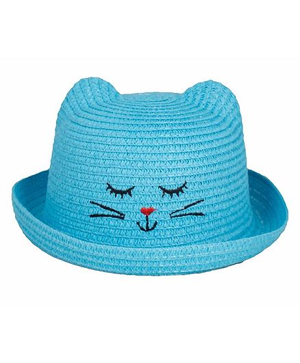 Kidofash Kitten Design Hat - Blue
