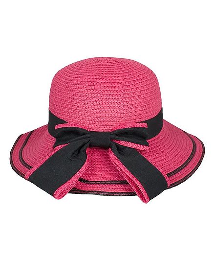 Kidofash Bow Detailed Hat - Pink