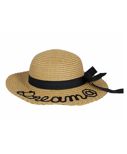Kidofash Dream Embroidered Hat - Brown
