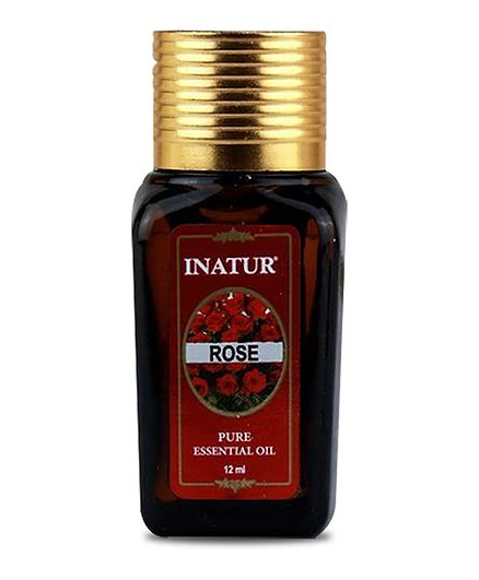 Inatur Rose Pure Essential Oil - 12 ml