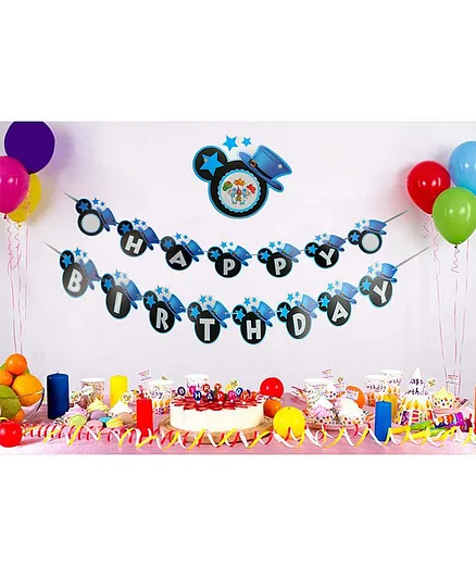 Skylofts Birthday Banner - Blue