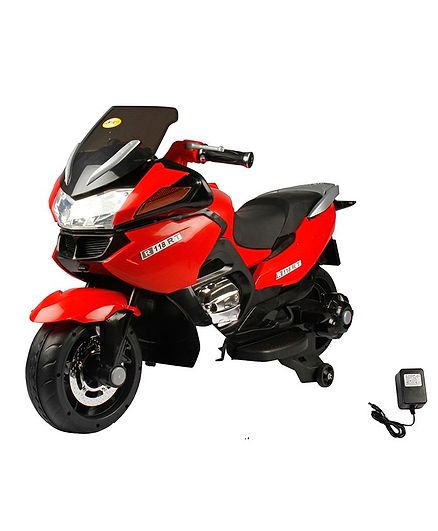 Wheel Power Battery Operated Ride On Jawa Bike - Red