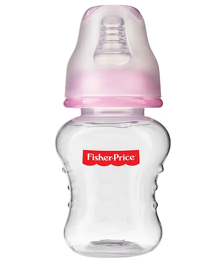 Fisher Price Ultra Care Regular Neck Polypropylene Sterilizable Feeding Bottle Pink - 120 ml
