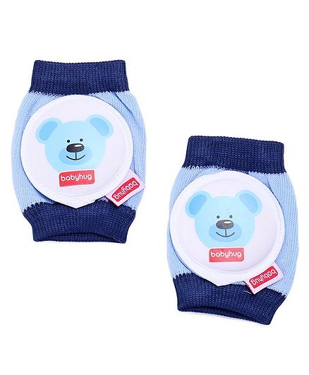 Babyhug Baby Knee & Elbow Pads - Blue
