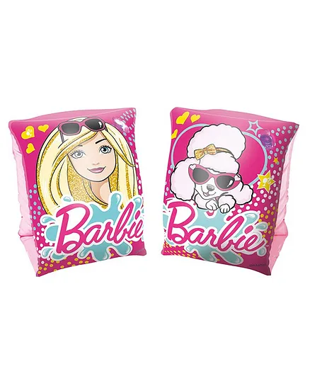 Bestway Swimming Arm Bands Barbie Print for Kids - Multicolour