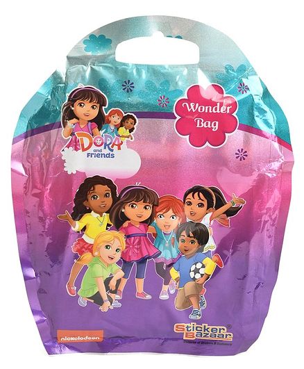 Dora The Explorer Wonder Bag Stationery Gift Pack - 6 Pieces