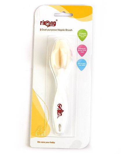 Rikang Nipple Cleaning Brush (Color May Vary)