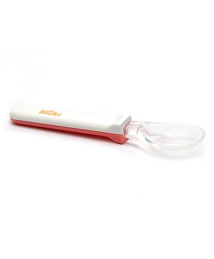 Rikang Soft Head Silica Spoon - White