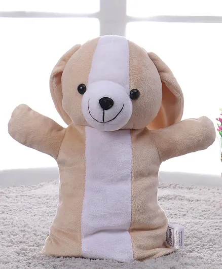 Benny & Bunny Dog Hand Puppet Light Brown - 28 cm