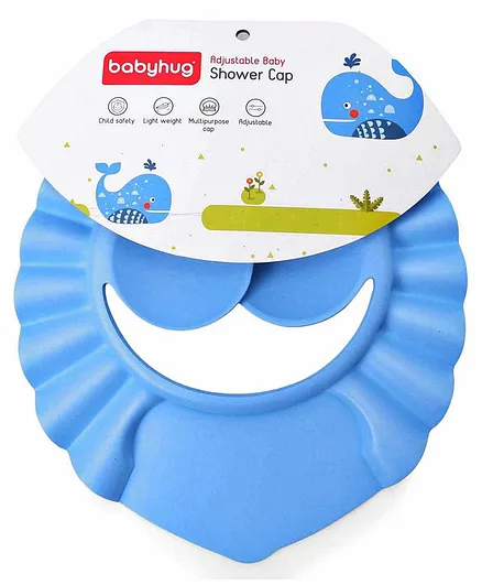 Babyhug Baby Shower Cap - Blue