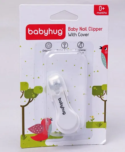Babyhug Nail Clipper - White