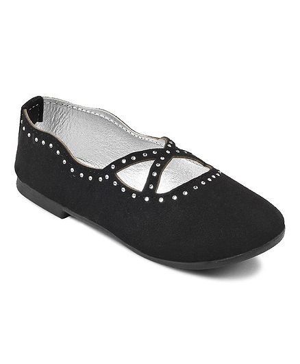 Kittens Shoes Embellished Bellies - Black