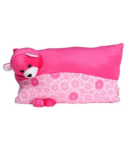 Funzoo Teddy Bear Soft Toy Pillow - Pink