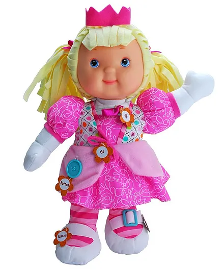Baby's First Play & Learn Princess Doll Pink - Height 32 cm