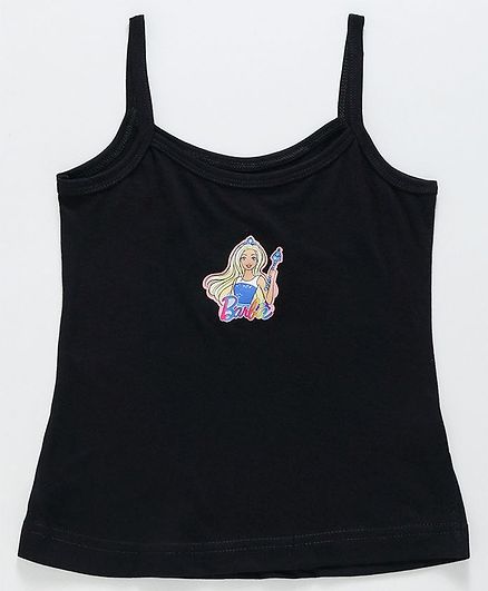 Red Rose Racer Back Slip - Black (Print May Vary)