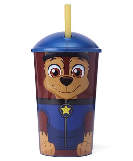 Paw Patrol Tumbler With Straw Blue - 400 ml