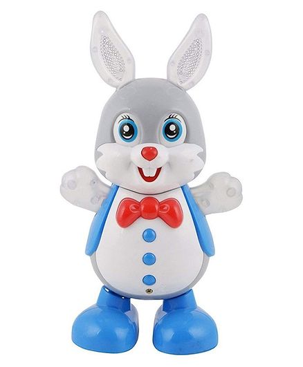 Toyshine Dancing Rabbit With Music & Flashing Lights - Blue