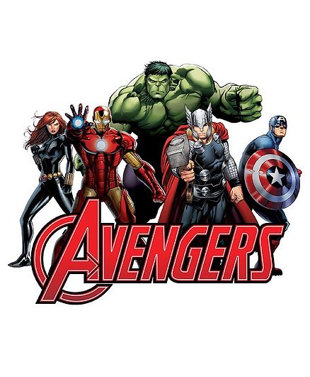 Asian Paints Avengers Wall Sticker XL - Multicolor
