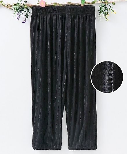 Meng Wa Full Length Lounge Pant - Black