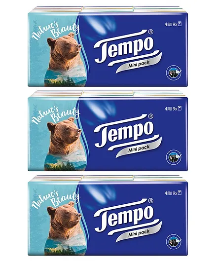 Tempo Pocket Handkerchief Mini - Pack of 27