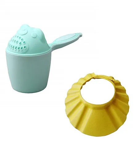 Syga Bath Cap And Rinser Pack of 2 - Blue