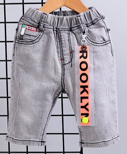 Kookie Kids Elasticated Waist Capri - Grey