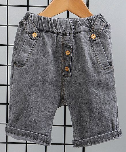 Kookie Kids Elasticated Waist Capri - Grey