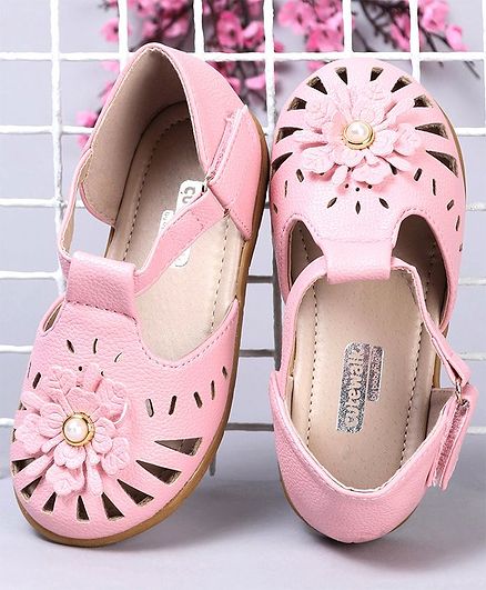 Cute Walk by Babyhug Bellies With Flower Motif - Pink