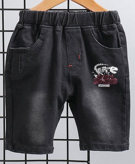 Meng Wa Elasticated Waist Shorts - Black