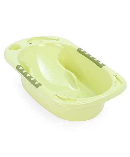 Baby Bath Tub With In-built Bather - Green